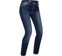 PMJ Ginevra Jeans de moto pour dames, bleu, taille 32 pour femmes