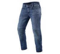 Jean Moto Rev'It! Detroit 2 TF Bleu moyenW31 x L34 Bleu moyen