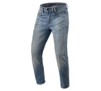 Revit Detroit 3 Tapered Jeans moto, bleu clair, Taille 30/34