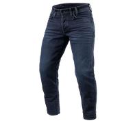 §Jean Moto Rev'It! Ortes TF Bleu Foncé-Noir§