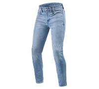 Jean Moto REV'IT! Piston 3 SK Bleu Clair VintageW33 x L32 Bleu Clair Vintage