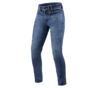 Jean Moto REV'IT! Piston 3 SK Bleu moyen utiliséW33 x L32 Bleu moyen utilisé