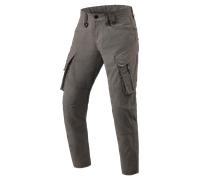 Revit Cargo Tristan Tapered Pantalon textile moto, noir/olive, Taille 32/30