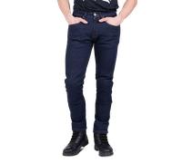 §Jean Moto Ride&Sons Cordura Monocouche Straight/Regular Dark Denim§