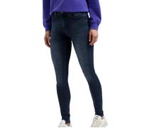 Jean - ONLY - Blush Mid Skinny - Bleu foncé - Coupe skinny - Taille mi-haute XS/32