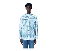 Jean Paul Gaultier - Chemise boutonnée à imprimé abstrait - Homme - Chemises - Bleu - Taille: 2XL