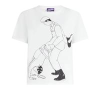 Jean Paul Gaultier - Cotton Jersey Squared Tee-Shirt - Homme - Tops - Blanc - Taille: M