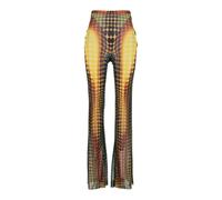 Jean Paul Gaultier, Femme, Pantalons, Multicolore, Taille: 36 FR Re-Edition Flare Pantalons