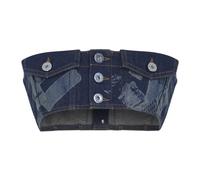 Jean Paul Gaultier - Haut sans manches - Femme - Tops - Bleu - Taille: 36 FR