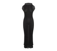 Jean Paul Gaultier - Robe Longue Rayée - Femme - Robes - Noir - Taille: 36 FR