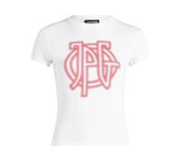 Jean Paul Gaultier - Tee Baby en Jersey - Femme - Tops - Blanc - Taille: 36 FR