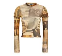 Jean Paul Gaultier - The Journal Double Baby T-Shirt - Femme - Tops - Multicolore - Taille: 34 FR