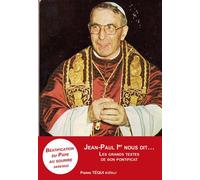 Jean-Paul Ier nous dit... - Jean-Paul Ier - Tequi - broché - Essai