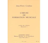 Jean-pierre couleau : l'heure de formation musicale - elem. 1 - eleve