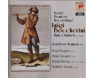 Jean-Pierre Rampal (Flute), Régis Pasquier (Violin), Bruno Pasquier (Viola), Roland Pidoux (Violoncello Concertante), Mathilde Sternat (Violoncello) - Boccherini - Flute Quintets - Rampal, Pasquier, Pasquier, Pidoux, Sternat