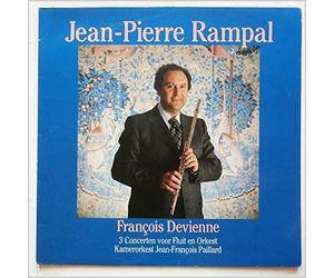 Jean-Pierre Rampal - Francois Devienne: 3 Concerten Voor Fluit En Orkest [LP]