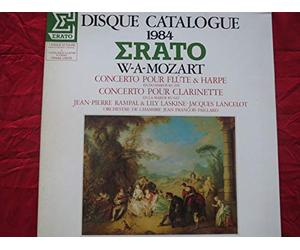 Jean Pierre RAMPAL + LiLy LASKINE et jacques LANCELOT - Concerto pour flute et harpe Concerto pour clarinette