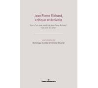 Jean-Pierre Richard, critique et écrivain Suivi de "Les sols du sens" de Jean-Pierre Richard - Christian Doumet - Hermann - broché - Biographie