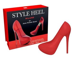 Jean-Pierre Sand Style Heel Milano - Eau de Parfum pour Femme dans un Flacon de Collection en Forme de Chaussure - Parfum Idéal comme Cadeau (100 ml)