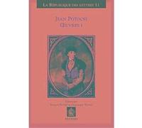 Jean Potocki, La Republique Des Lettres Jan Potocki (Auteur)