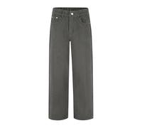 Jean pour homme - Coupe droite - Coupe classique - Vintage - Uni - Léger et confortable - Extensible - Avec poches - Pantalon en jean basique décontracté et tendance, gris, L