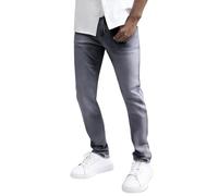 Jean pour homme - Pantalon de jogging classique avec coupe confortable - Durable - Confortable - Doux - Tendance - Pantalon décontracté en denim pour la maison, les vacances et la rue, O gris., 30