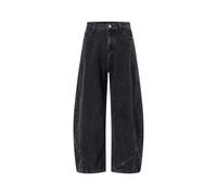 Jean pour homme - Taille élastique - Coupe ample - Pantalon cargo vintage avec poches - Jean évasé - Jambe large - Jean d'été - Pantalon de travail décontracté - Streetwear