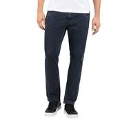 Jean pour hommes Slim-Fit Dark Denim Stretch Five Pocket noir bleu lavage