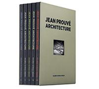 Jean Prouvé, architecture Coffret 5 volumes, Edition bilingue français-anglais - Collectif - Gal.seguin Patrick - Coffret - Beau livre
