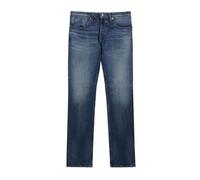 Jean Regular Bleu - Teddy Smith - 10117266DL32 - 99% Coton - Finition délavée - Poches avant et arrière 38 US