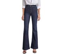 Jean Salsa Jeans Faith Push in Flare - Bleu - Taille haute - Femme 40/32