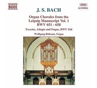Jean-Sébastien Bach - Chorals du Manuscrit de Leipzig, vol.1 BWV 651-658 / Toccata, adagio & fugue BWV 564