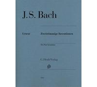 Jean sebastien bach : inventions a deux voix - piano