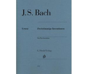 Jean sebastien bach : inventions a deux voix - piano