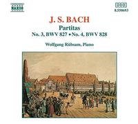 Jean-Sébastien Bach - Partitas nos 3 & 4 BWV 827-828