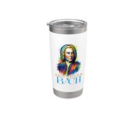 Jean-Sébastien Bach Rétro Gobelet isotherme en acier inoxydable double paroi