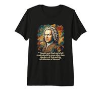 Jean-Sébastien Bach T-Shirt Haut de Gamme