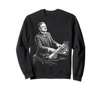 Jean Sibelius Compossier Pianiste Sweatshirt