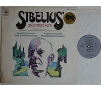 Jean Sibelius - Sibelius' Greatest Hits - Leonard Bernstein, Eugene Ormandy, Jean Sibelius LP