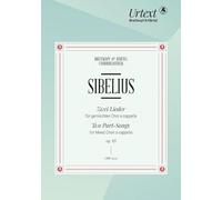 Jean Sibelius: Zwei Lieder Op. 65 - Choral Score (Mixed Choir) - Breitkop & Härtel (CHB 5373)