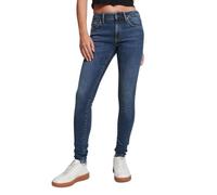 Superdry Vintage Mid Rise Skinny Jeans Bleu 26 / 30 Femme