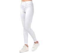 Jean skinny femme taille haute ONLY Royal blanc - extensible, 5 poches, 69% coton 36/30