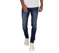 Jean skinny - JACK & JONES - Liam Original 014 - Taille basse - Bleu - Superstretch 34/30