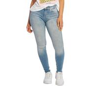 Jean skinny - ONLY - onlBlush Mid Ankle Raw - Bleu - Coupe ajustée - Taille standard S/L