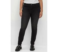 Jean skinny pour celles qui ont beaucoup de ventre et des cuisses fines - Sheego - noir denim NOIR DENIM 22