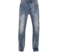 Jean slim en denim stretch usé - BRANDIT - WILL No.1 - Homme - Taille standard 31/34