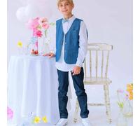 Jean Slim En Fin Stretch Morgan Bleu Denim Foncé 7/8A