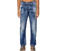 Jean Slim Fit Bleu Délavé Homme Diesel 2019 A03562 33 US