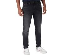 Tommy Jeans Jean Homme Austin Slim Tapered Fit, Noir (Denim Black), 31W/32L