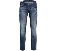 Jean Slim Homme - JACK & JONES - Tim Con - Bleu délavé - 5 poches - Coupe Slim 50/32